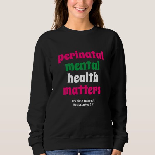 Psychische Gesundheitsprobleme Sweatshirt (Vorderseite)