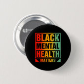 Psychische GesundheitsproblemeThera des menschlich Button (Vorne & Hinten)
