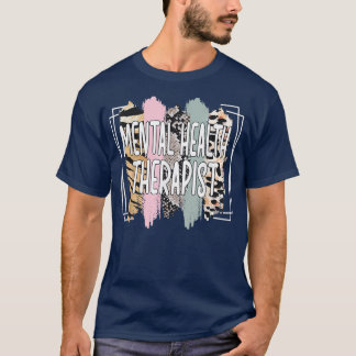 Psychische Gesundheitstherapeutin Bewusstsein für  T-Shirt