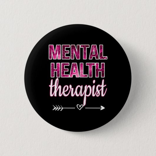 Psychische Gesundheitstherapeutin Button (Vorderseite)