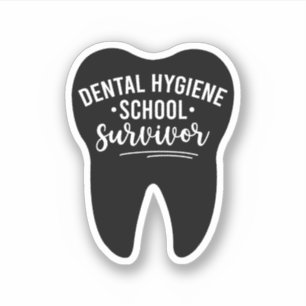 Psychische Hygiene-Schule Survivor Aufkleber