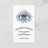 Psychische intuitive spirituelle Beratung Drittes Visitenkarte (Vorderseite)