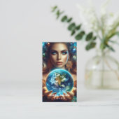 Psychische Karten für mittlere Unternehmen (Stehend Vorderseite)