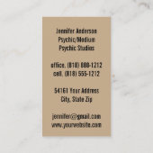 Psychische Karten für mittlere Unternehmen (Rückseite)