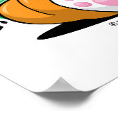 Psychische Katzenheilkunde Poster (Ecke)