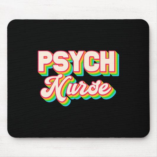 Psychische Krankenpflege Psychiatrische Abteilung Mousepad (Vorne)