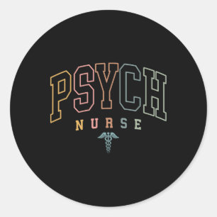 Psychische Krankenpflege Psychiatrische Krankenpfl Runder Aufkleber