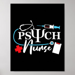 Psychische Krankenpflege Psychiatrische Psychologi Poster