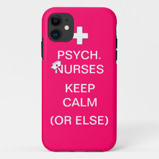 Psychische Krankenschwestern Behielt Ruhe /Blase Z Case-Mate iPhone Hülle