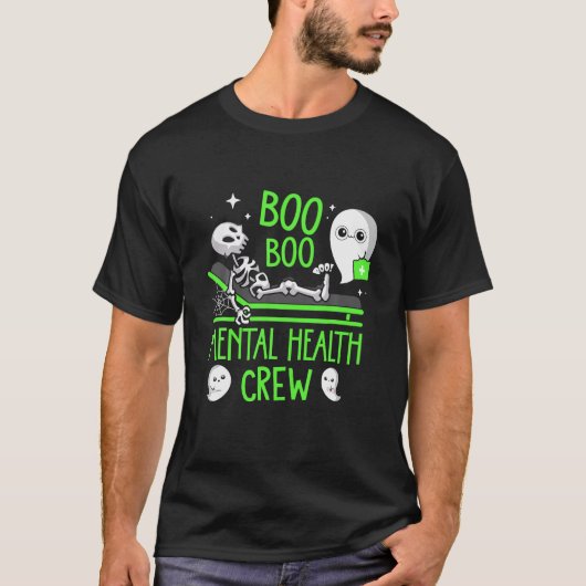 Psychische Krankenversorgung Psych Boo Boo Crew Pf T-Shirt (Vorderseite)