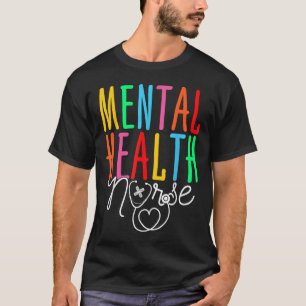 Psychische Krankenversorgung Stethoscope Mental He T-Shirt