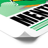 Psychische Krankheit abbrechen Poster (Ecke)