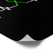 Psychische Krankheiten Grüne Multifunktionsleiste Poster (Ecke)