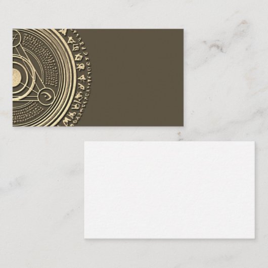 Psychische Lesegeistige Waage-Visitenkarten Visitenkarte (Vorne/Hinten)