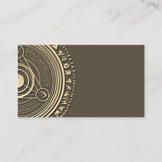 Psychische Lesegeistige Waage-Visitenkarten Visitenkarte (Vorderseite)