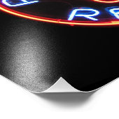 Psychische Leser Neon Sign Fotodruck (Ecke)