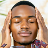 Psychische Massage Notizblock