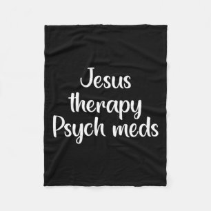Psychische Med-Therapie - Christliche psychische G Fleecedecke
