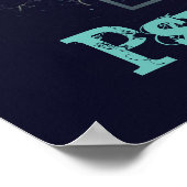 Psychische Medium Poster Premium Leinwand (Glanz) (Ecke)