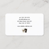 Psychische Medium Tarot Card Reader Visitenkarte (Rückseite)