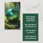 Psychische Mittelheilerkarte Visitenkarte (Vorne/Hinten)
