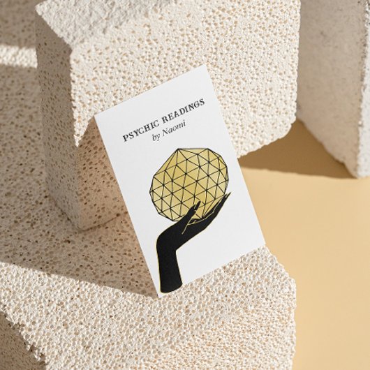 PSYCHISCHE MITTELZIELE FORTUNE TELLER VISITENKARTE