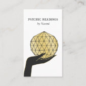 PSYCHISCHE MITTELZIELE FORTUNE TELLER VISITENKARTE (Vorderseite)