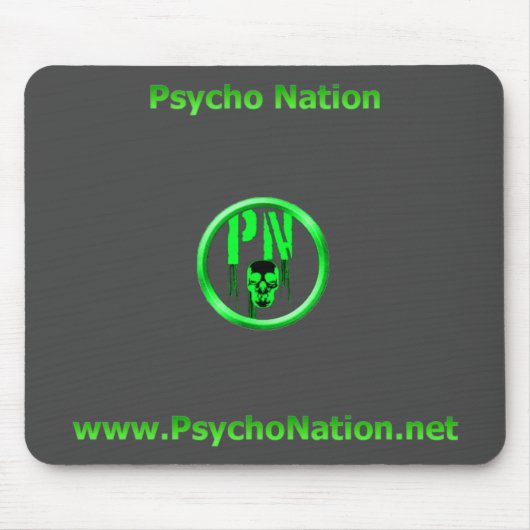 Psychische Nation Mousepad (Vorne)