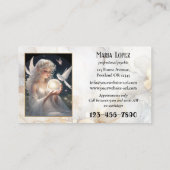 Psychische Palme oder Aura Reader Foto Visitenkarte (Rückseite)