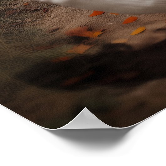 Psychische Reader Medium Hexy KI Kunst Matte Value Poster (Ecke)