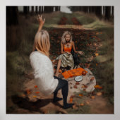 Psychische Reader Medium Hexy KI Kunst Matte Value Poster (Vorne)