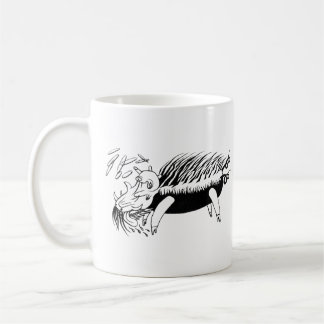 Psychische Schwein-Tasse Kaffeetasse