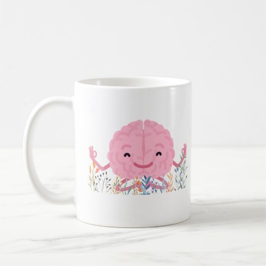 Psychische Selbstversorgung Kaffeetasse (Links)