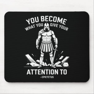 Psychische Stärke Zitat Stoiktetus Männer Premium Mousepad