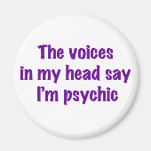 Psychische Stimmen Magnet (Vorne)