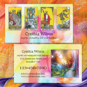 Psychische Tarot Reader Foto Visitenkarte