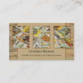 Psychische Tarot Reader Foto Visitenkarte (Vorderseite)