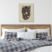 Psychischer Angriff Leinwanddruck (Insitu (Schlafzimmer))