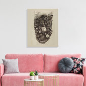 Psychischer Angriff Leinwanddruck (Insitu (Wohnzimmer))