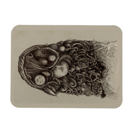 Psychischer Angriff Magnet (Horizontal)