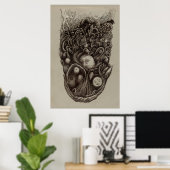 Psychischer Angriff Poster (Heimbüro)