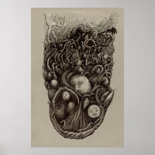 Psychischer Angriff Poster (Vorne)