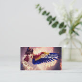 Psychischer Berater Visitenkarte (Stehend Vorderseite)