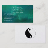 Psychischer Berater - Visitenkarteschablone Visitenkarte (Vorne/Hinten)