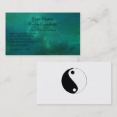 Psychischer Berater - Visitenkarteschablone Visitenkarte (Vorne/Hinten)