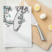 Psychischer Bowling Handtuch (Viertel Falte)