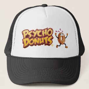 Psychischer Fernlastfahrer Truckerkappe