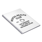 Psychischer Gesundheitsclub - SpiralNotebook / Jou Notizblock (Rechte Seite)
