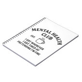 Psychischer Gesundheitsclub - SpiralNotebook / Jou Notizblock (Linke Seite)