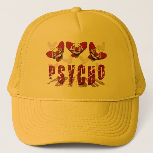 PSYCHISCHER Hut Truckerkappe (Vorderseite)